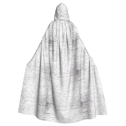 LIXLZH Brick Wall Print Hooded Cloak Universal Adult Cape Witch Costume Halloween Costumes Carnival Cloak LIXLZH Brick Wall Print Hooded Cloak Universal Adult Cape Witch Costume Halloween Costumes Carnival Cloak von LIXLZH
