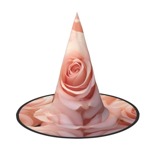 LIXLZH Hut mit Rosenblütendruck, Partyzubehör, Kostümzubehör, Zauberer, Maskerade, Halloween, Spitzhut LIXLZH Hut mit Rosenblütendruck, Partyzubehör, Kostümzubehör, Zauberer, Maskerade, Halloween, Spitzhut von LIXLZH