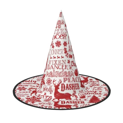 LIXLZH Hut mit Tiermotiv, Wildnis, Bär, Hirsch, Druck, Partyzubehör, Kostümzubehör, Zauberer, Maskerade, Halloween, Hut, spitzer Hut LIXLZH Hut mit Tiermotiv, Wildnis, Bär, Hirsch, Druck, Partyzubehör, Kostümzubehör, Zauberer, Maskerade, Halloween, Hut, spitzer Hut von LIXLZH