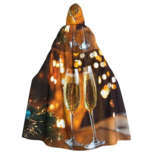 LIXLZH Kapuzenumhang mit Weinbecher-Aufdruck, universeller Umhang für Erwachsene, Hexenkostüm, Halloween-Kostüme, Karnevals-Umhang LIXLZH Kapuzenumhang mit Weinbecher-Aufdruck, universeller Umhang für Erwachsene, Hexenkostüm, Halloween-Kostüme, Karnevals-Umhang von LIXLZH