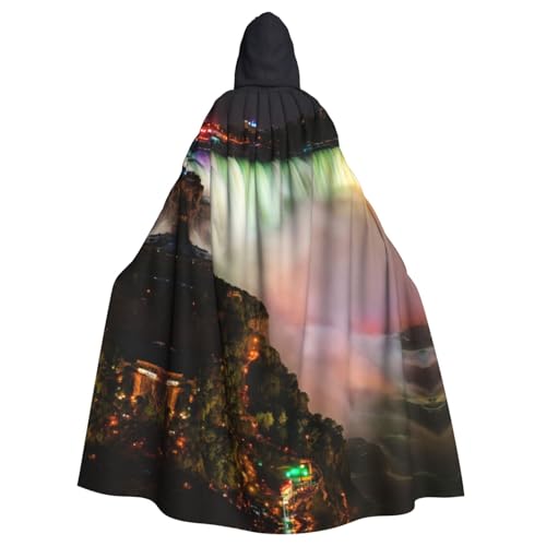 LIXLZH Niagarafälle Druck Kapuzenumhang Universal Erwachsene Umhang Hexenkostüm Halloween Kostüme Karneval Umhang LIXLZH Niagarafälle Druck Kapuzenumhang Universal Erwachsene Umhang Hexenkostüm Halloween Kostüme Karneval Umhang von LIXLZH