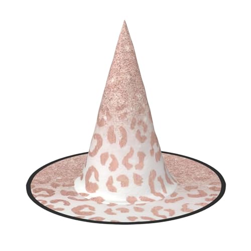 LIXLZH Rotgoldener Glitzer-Hut Partyzubehör Kostümzubehör Zauberer Maskerade Halloween Hut Spitzhut LIXLZH Rotgoldener Glitzer-Hut Partyzubehör Kostümzubehör Zauberer Maskerade Halloween Hut Spitzhut von LIXLZH
