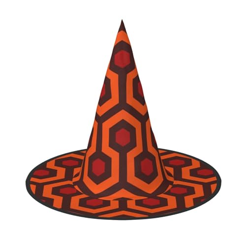 LIXLZH Shining Overlook Print Hut Partyzubehör Kostüm Zubehör Zauberer Maskerade Halloween Hut Spitzhut LIXLZH Shining Overlook Print Hut Partyzubehör Kostüm Zubehör Zauberer Maskerade Halloween Hut Spitzhut von LIXLZH