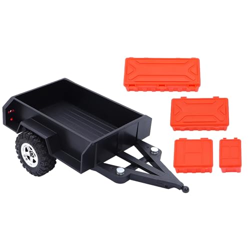 LIXSAZSE 1 stücke 1/18 Metall Metall Anhänger Für TRX4m Crawler Exquisite Verarbeitung RC Auto Zubehör Ersatz Teile RC Upgrade Teil von LIXSAZSE