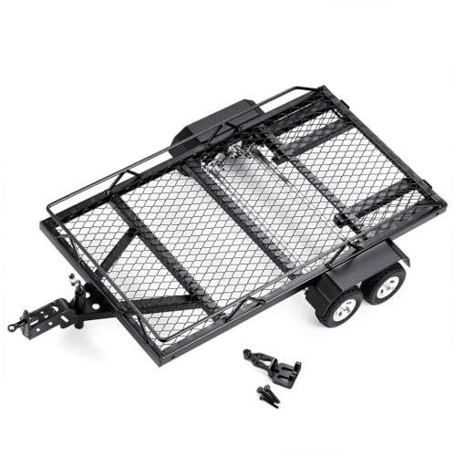 LIXSAZSE 1 stücke Neuartiges Aussehen Metall Anhänger Metall Für UTB18 Capra MST JIMNY TRX4M 1/18 Crawler Schwarz RC Auto Zubehör Ersatz Teile von LIXSAZSE