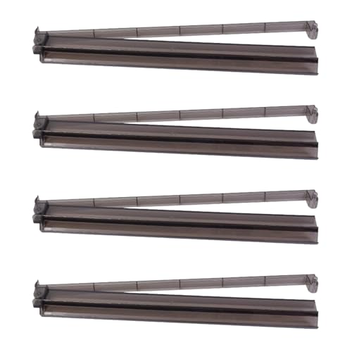 LIXSAZSE 4X Must Have Mahjong Zubehör Acrylgestelle mit Drückern und Gestellen American Majiang Tile Rack Pushers Arm Kit Majong, C von LIXSAZSE