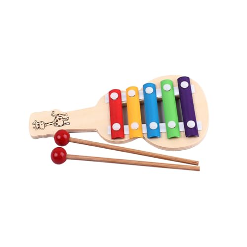 LIXSAZSE Baby Xylophon Geschenk Klopfklavier Fünf Noten Rahmen Schlaginstrument Kinder Musikspielzeug Lustige Baby Kinder LIXSAZSE Baby Xylophon Geschenk Klopfklavier Fünf Noten Rahmen Schlaginstrument Kinder Musikspielzeug Lustige Baby Kinder von LIXSAZSE