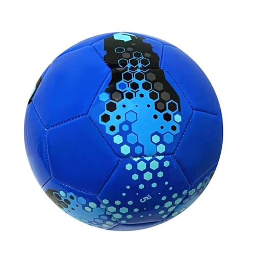LIXSAZSE Fußball mit herausragender Elastizität, Größe 5, für Jugendtrainingseinheiten. Fußball jetzt erhältlich. ZUVERLÄSSIGE LUFTHALTUNG, Blau, Größe 5 LIXSAZSE Fußball mit herausragender Elastizität, Größe 5, für Jugendtrainingseinheiten. Fußball jetzt erhältlich. ZUVERLÄSSIGE LUFTHALTUNG, Blau, Größe 5 von LIXSAZSE