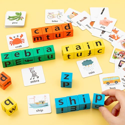 LIXSAZSE Gedächtniserhaltung mit hölzernen Wortspielzeugen und Hand Auge Koordination. Frühkindliche Bildung, Multiplayer Brettspiele, große Größe LIXSAZSE Gedächtniserhaltung mit hölzernen Wortspielzeugen und Hand Auge Koordination. Frühkindliche Bildung, Multiplayer Brettspiele, große Größe von LIXSAZSE
