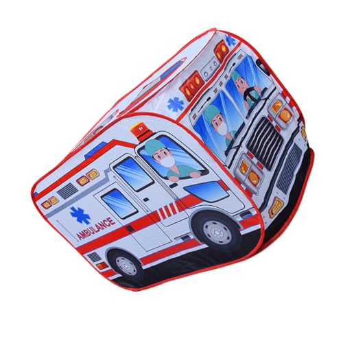 LIXSAZSE Kinderspielzelte für den Außenbereich, für den Innenbereich, Rollenspiel, Spielzeug, Krankenwagen, Abenteuer und Für Fantasie LIXSAZSE Kinderspielzelte für den Außenbereich, für den Innenbereich, Rollenspiel, Spielzeug, Krankenwagen, Abenteuer und Für Fantasie von LIXSAZSE