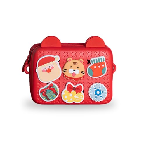 LIXSAZSE Kindertasche Leichte kleine Brusttasche Mini Umhängetaschen Kindergarten Mehrere Muster Geschmeidige Umhängetasche, Jahr des Tigers LIXSAZSE Kindertasche Leichte kleine Brusttasche Mini Umhängetaschen Kindergarten Mehrere Muster Geschmeidige Umhängetasche, Jahr des Tigers von LIXSAZSE