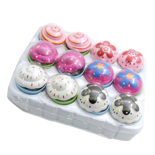 LIXSAZSE Kunststoff Cupcake Puppe, Kinderspielzeug, verformbar, duftend, handgefertigt, Gebäck, süßes Spielzeug, Sammelalbum, Verzierung, Geburtstag LIXSAZSE Kunststoff Cupcake Puppe, Kinderspielzeug, verformbar, duftend, handgefertigt, Gebäck, süßes Spielzeug, Sammelalbum, Verzierung, Geburtstag von LIXSAZSE