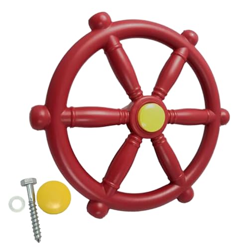 LIXSAZSE Lenkrad Spielzeug Kindergarten Boot Schaukel Spielzeug Indoor Hinterhof Spielplatz Spielturm Spiel Lustige Aktivitäten, Rot LIXSAZSE Lenkrad Spielzeug Kindergarten Boot Schaukel Spielzeug Indoor Hinterhof Spielplatz Spielturm Spiel Lustige Aktivitäten, Rot von LIXSAZSE
