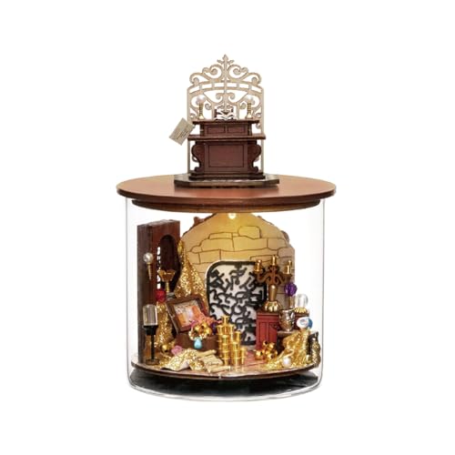 LIXSAZSE Multifunktionales DIY Miniatur Puppenhaus mit Möbelbausatz, Geschenk für Heimwerker Liebhaber. Holz DIY Miniatur Holzmöbelbausatz, B 045 LIXSAZSE Multifunktionales DIY Miniatur Puppenhaus mit Möbelbausatz, Geschenk für Heimwerker Liebhaber. Holz DIY Miniatur Holzmöbelbausatz, B 045 von LIXSAZSE