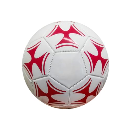 LIXSAZSE Offizieller Trainingsfußball. Verbessertes Fußgefühl und hervorragende Elastizität. Hervorragende Haltbarkeit. Professioneller Fußball, Weiß Rot LIXSAZSE Offizieller Trainingsfußball. Verbessertes Fußgefühl und hervorragende Elastizität. Hervorragende Haltbarkeit. Professioneller Fußball, Weiß Rot von LIXSAZSE