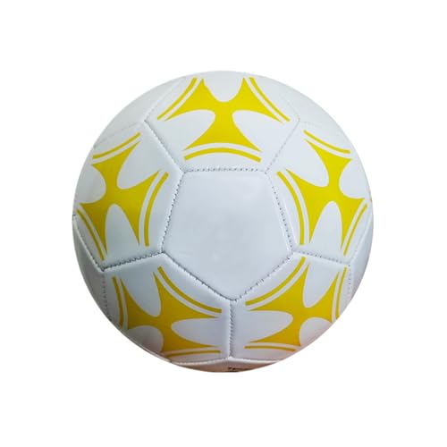 LIXSAZSE Offizieller Trainingsfußball. Verbessertes Fußgefühl und hervorragende Elastizität. Hervorragende Haltbarkeit. Professioneller Fußball, Weiß und Gelb LIXSAZSE Offizieller Trainingsfußball. Verbessertes Fußgefühl und hervorragende Elastizität. Hervorragende Haltbarkeit. Professioneller Fußball, Weiß und Gelb von LIXSAZSE
