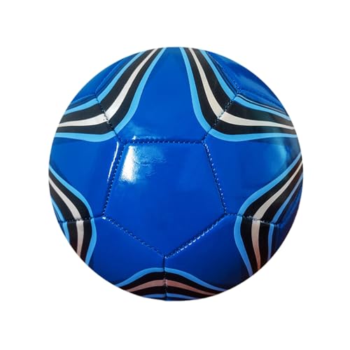 LIXSAZSE PU Fußball in Fußballgröße mit hervorragender Elastizität, ZUVERLÄSSIGE LUFTHALTUNG, Training, hohes VERBESSERTES FUSSGEFÜHL, BLAU LIXSAZSE PU Fußball in Fußballgröße mit hervorragender Elastizität, ZUVERLÄSSIGE LUFTHALTUNG, Training, hohes VERBESSERTES FUSSGEFÜHL, BLAU von LIXSAZSE