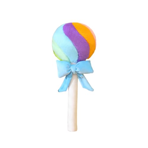 LIXSAZSE Regenbogen Lollipop Plüschtier, weiche gefüllte Süßigkeitenpuppe, abnehmbares lustiges Spielball Formkissen, Geburtstagsgeschenk, Heimdekoration LIXSAZSE Regenbogen Lollipop Plüschtier, weiche gefüllte Süßigkeitenpuppe, abnehmbares lustiges Spielball Formkissen, Geburtstagsgeschenk, Heimdekoration von LIXSAZSE