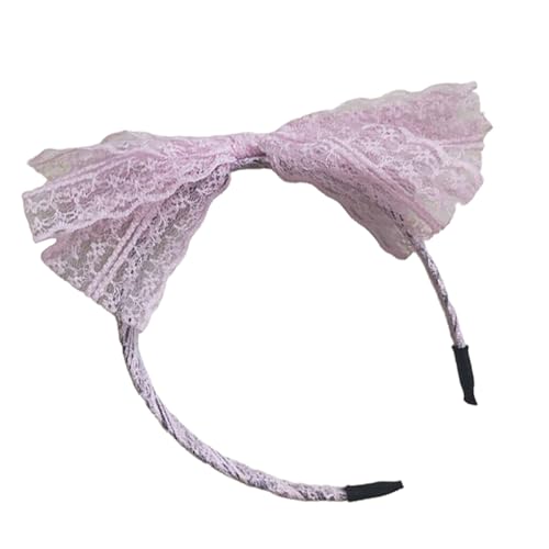 LIXSAZSE Spitzenbogen Stirnband mit breiter Krempe, Retro Haarband, Schmuck, Kostümzubehör, elegante Dekorationen, Geburtstag, Weihnachten, Geben Sie 12 ein LIXSAZSE Spitzenbogen Stirnband mit breiter Krempe, Retro Haarband, Schmuck, Kostümzubehör, elegante Dekorationen, Geburtstag, Weihnachten, Geben Sie 12 ein von LIXSAZSE