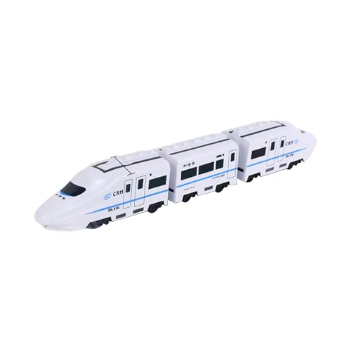LIXSAZSE Universelle Räder und abnehmbare Wagen, Hochgeschwindigkeits Schienenspielzeug für endlosen Spaß, Harmony Train, ABS freie Montage, 3 Wagen von LIXSAZSE