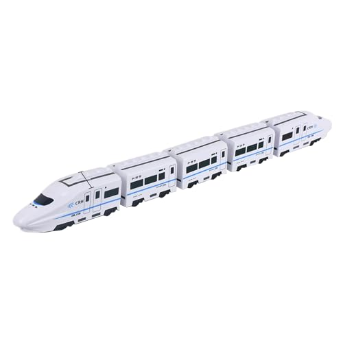 LIXSAZSE Universelle Räder und abnehmbare Wagen, Hochgeschwindigkeits Schienenspielzeug für endlosen Spaß, Harmony Train, ABS freie Montage, 5 Wagen von LIXSAZSE