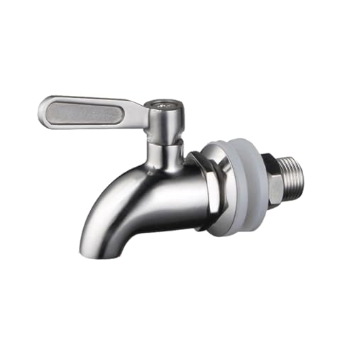 LIXSAZSE Wasserspender Zapfhahn aus Edelstahl mit glatter Oberfläche – schlanke und Moderne Gewinde Durchmesser Düse für Waschbecken Wasserhahn LIXSAZSE Wasserspender Zapfhahn aus Edelstahl mit glatter Oberfläche – schlanke und Moderne Gewinde Durchmesser Düse für Waschbecken Wasserhahn von LIXSAZSE