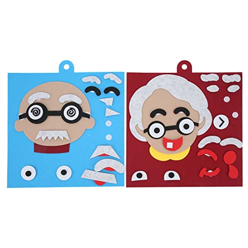 Gesichtsrätsel für Kinderschulungstraining Leuchtend Farben emotionales Lernen Spielzeug sicheres Material von LIYJTK