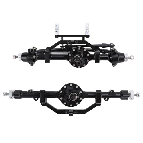 LIYJTK Aluminiumlegierung vordere Hinterachse Komplett CNC -Upgrade -Teile für D90 Yota RC Crawler Car von LIYJTK
