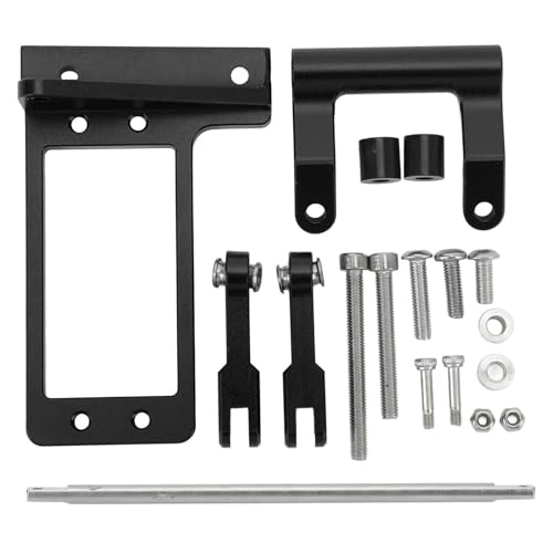 LIYJTK Hydraulic Tie Rod Servo Mounting Bracket Set Aluminium Alloy for Capra 1/10 Rc Cars von LIYJTK