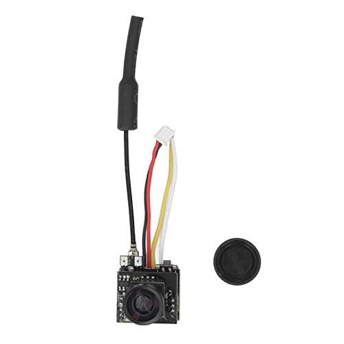 LIYJTK Micro Camera, S2 OSD AIO 5.8G 800TVL HD Micro FPV Camera NTSC PAL Switchable Camera 150° FOV Horizontal 170° DFOV Diagonal Viewing Angle for Drones Cars von LIYJTK