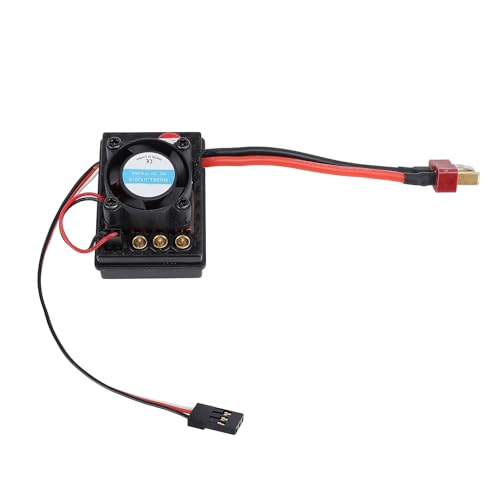 LIYJTK RC bürstenloser ESC -Upgrade -Zubehör Hochleistungsmotor Fernbedienungsautomodellmodellmodell für WLTOYS 124008 124016 von LIYJTK