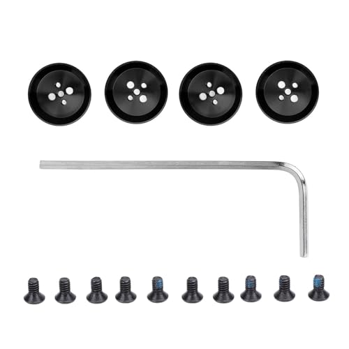 LIZEALUCKY Drohnenmotorabdeckung Aluminiumlegierung Leichtes Schutzstaubkappe für Avata 2 -Drohnenzubehör mit Wärmeleitfähigkeit und einfacher Installation (Black) von LIZEALUCKY