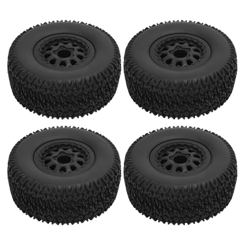 LIZEALUCKY RC-Auto-Radreifen aus Gummi, 10 Speichen, idealer Ersatz, universell, 110 mm, Robustes Material für Slash 4x4 2WD Arrma Redcat HPI Short Course Truck LIZEALUCKY RC-Auto-Radreifen aus Gummi, 10 Speichen, idealer Ersatz, universell, 110 mm, Robustes Material für Slash 4x4 2WD Arrma Redcat HPI Short Course Truck von LIZEALUCKY