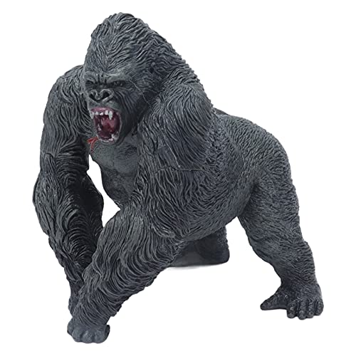 LIZEALUCKY Simulations-Schimpansenmodell, Lebensechtes Wildtiermodell, Frühpädagogisches Lernspielzeug, Wildtierwelt, Gefälschte Schimpansenfigur, Kindergeschenk, Tiermodell(Gorillas) von LIZEALUCKY