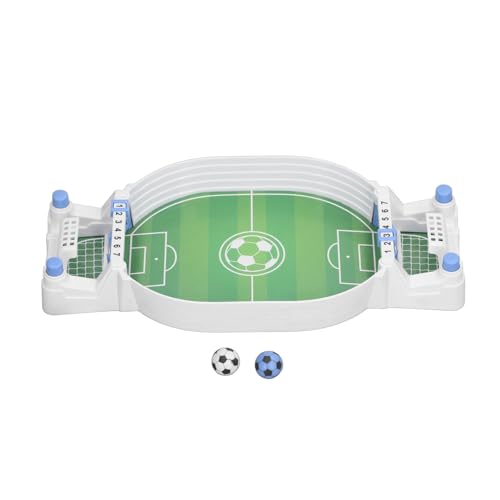 Tisch-Fußballspiel, Multiplayer-Desktop-Mini-Fußball-Gaming-Set, Flipper-Spielset für Kinder, aus hochwertigem Kunststoff, sicher und geruchlos von LIZEALUCKY