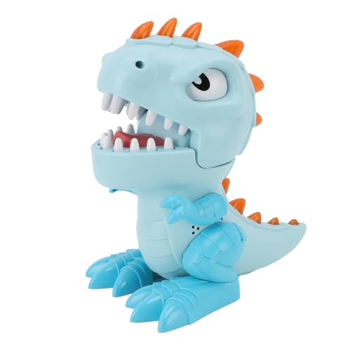 Zahnarzt, Dinosaurier -Zähne -Spiel mit Sound -Effekt lustig bis Bissen Fingerspielzeug Interaktives Spiel für Kinder Dinosaurier Biting Finger Game Family Entertainment (Blau) von LIZEALUCKY