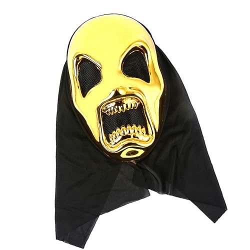 LIbgiubhy Gruseliger Totenkopf für Erwachsene, Halloween, Totenkopf, Kopfbedeckung, Totenkopf, Gesicht, Halloween-Kostüm, Zubehör für Erwachsene, Cosplay LIbgiubhy Gruseliger Totenkopf für Erwachsene, Halloween, Totenkopf, Kopfbedeckung, Totenkopf, Gesicht, Halloween-Kostüm, Zubehör für Erwachsene, Cosplay von LIbgiubhy