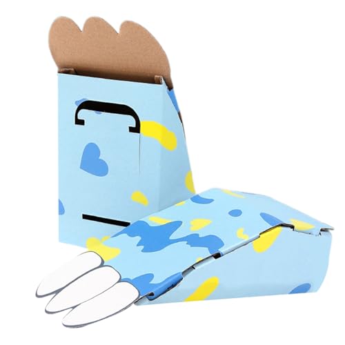 LIbgiubhy Handgemachtes Karton Dinosaurierspielzeug Set Fun Fun 3D Paper Dinosaurieren Spielzeug Set Für Kinder Geburtstagsrolle Spiel Kostümzubehör Accessoire von LIbgiubhy