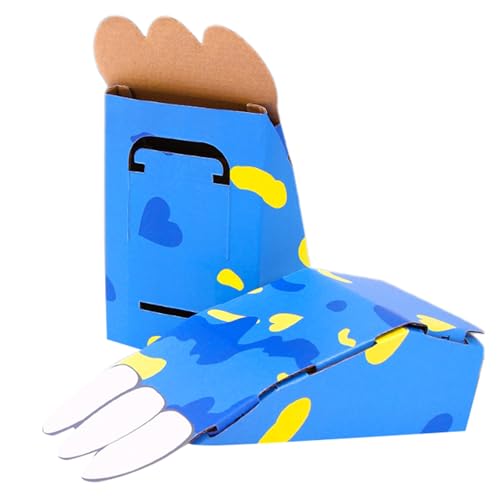LIbgiubhy Handgemachtes Karton Dinosaurierspielzeug Set Fun Fun 3D Paper Dinosaurieren Spielzeug Set Für Kinder Geburtstagsrolle Spiel Kostümzubehör Accessoire von LIbgiubhy