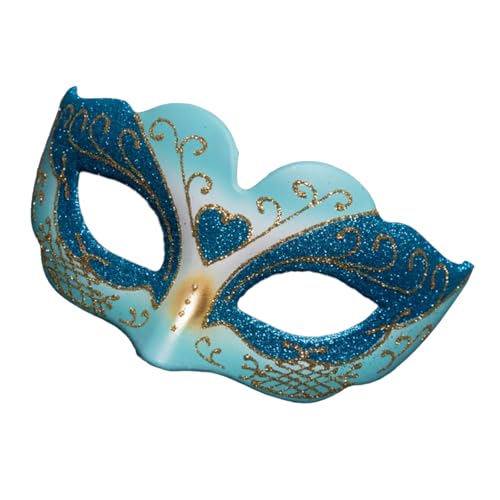 LIbgiubhy Kinder Mädchen Handwerkliche Halbgesicht Eyemask Venezianer Maskerade Designs Eyemask Für Halloween Und Kostümpartys von LIbgiubhy
