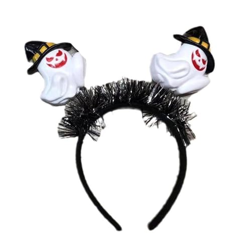 LIbgiubhy Kopfschmuck mit verstellbarer Größe, Halloween-Thema, festliches Haarband, Party-Accessoire, bequemer Haarreifen von LIbgiubhy