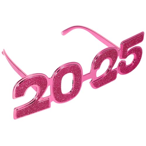 LIbgiubhy Lustige Brille, Neujahrsbrille, ausgefallene Neujahrsparty-Brille, lustige Sonnenbrille, Brille für Frauen und Mädchen, Geschenke von LIbgiubhy