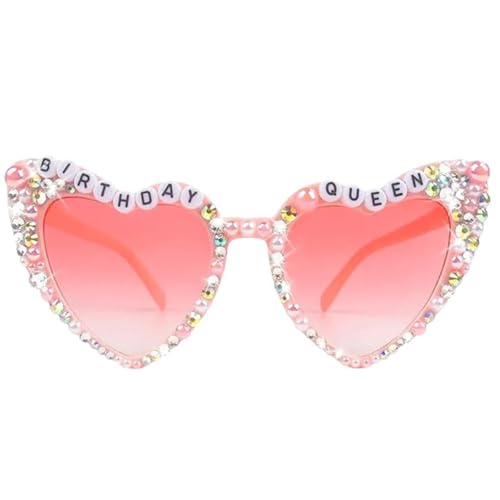 LIbgiubhy Lustige Party-Strass-Foto-Requisiten, Brille für Hochzeit von LIbgiubhy