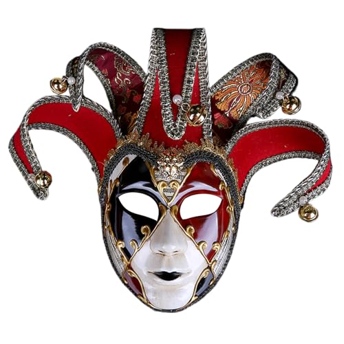 LIbgiubhy Maskerade Gesicht für Damen Herren Halloween Gesicht Halloween Cosplay Gesicht Maskerade Vollgesicht von LIbgiubhy