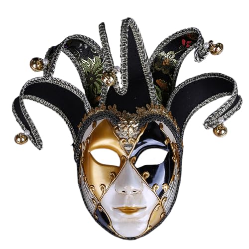 LIbgiubhy Maskerade Gesicht für Damen Herren Halloween Gesicht Halloween Cosplay Gesicht Maskerade Vollgesicht von LIbgiubhy
