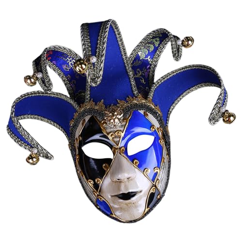 LIbgiubhy Maskerade Gesicht für Damen Herren Halloween Gesicht Halloween Cosplay Gesicht Maskerade Vollgesicht von LIbgiubhy