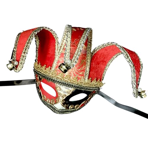 LIbgiubhy Masquerade Eyemask Für Frauen Männer Karnevale Halloween Eyemask Maskerade Halbgesicht Halloween Kostümgenann von LIbgiubhy