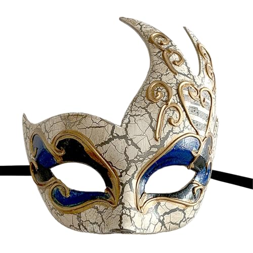 LIbgiubhy Masquerade Eyemask Für Frauen Männer Karnevale Halloween Eyemask Maskerade Halbgesicht Halloween Kostümgenann LIbgiubhy Masquerade Eyemask Für Frauen Männer Karnevale Halloween Eyemask Maskerade Halbgesicht Halloween Kostümgenann von LIbgiubhy