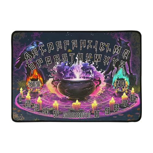 LIbgiubhy Metaphys Hexen Tarots Matte Mit Tischdecke Spirituelle Zeremonie Gummi Matte Für Anfänger Und Experte von LIbgiubhy