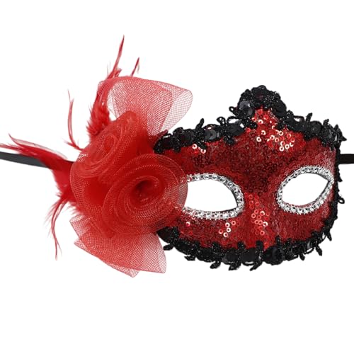 LIbgiubhy Pailletten-Dekoration, Maskerade, gefiedert, Halloween, Cosplay, Party, Auge für Frauen, Maskerade, Halloween LIbgiubhy Pailletten-Dekoration, Maskerade, gefiedert, Halloween, Cosplay, Party, Auge für Frauen, Maskerade, Halloween von LIbgiubhy